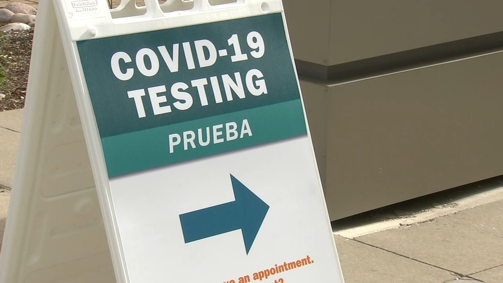 Image of COVID 19 Testing Sign