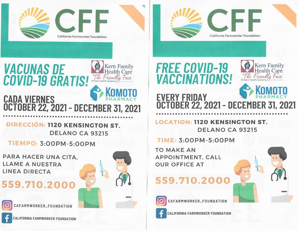 Free COVID Vaccinations