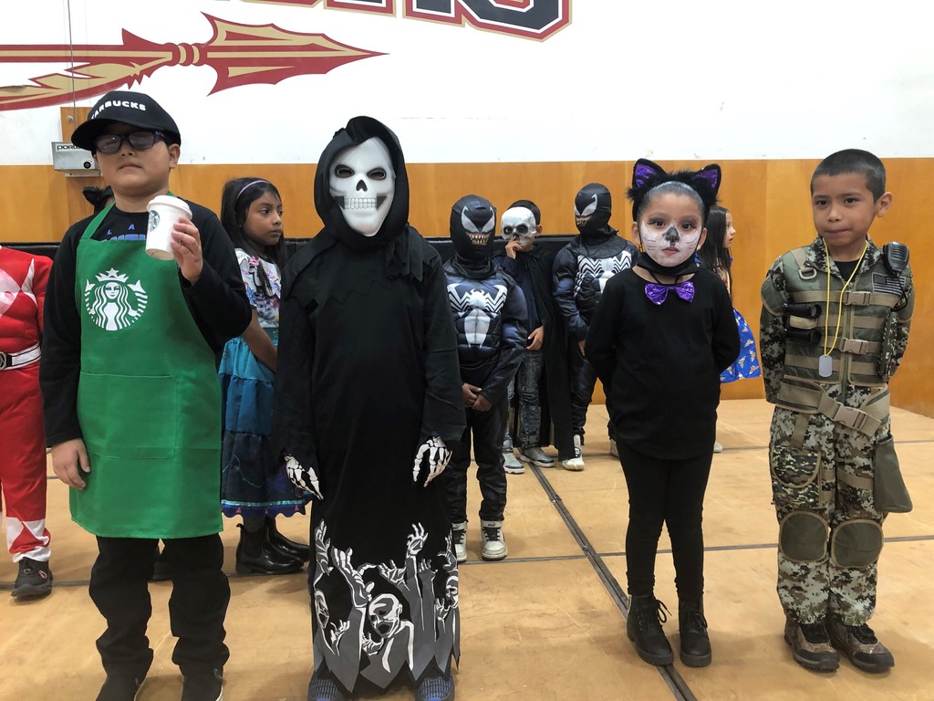 First Grade Costume Contest